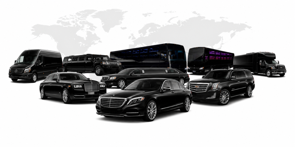fleet of various Limousines